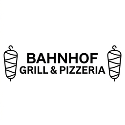 Bahnhofgrill & Pizzeria logo.